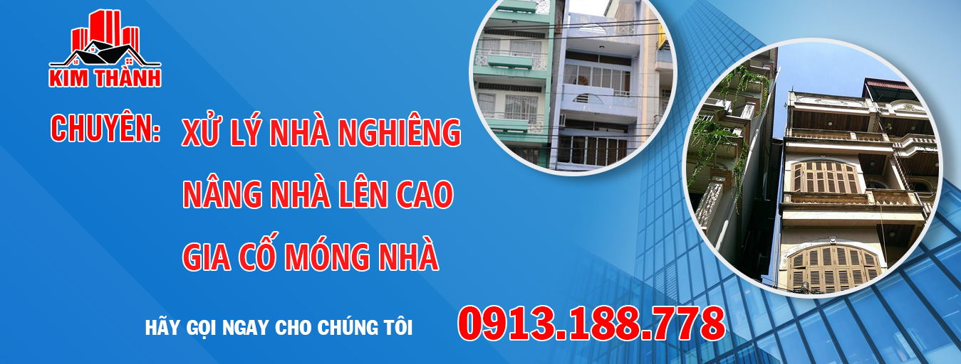 XỬ LÝ NHÀ NGHIÊNG 