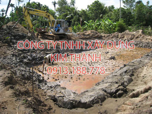 xử lý móng nhà trên nền đất yếu